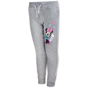 Setino - Dívčí tepláky Minnie Mouse (Disney) - šedé 98