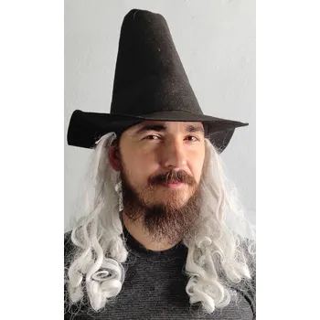 Klobouk Klobouk s bílými vlasy