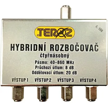 Příjem digitálního pozemního vysílání Teroz 106 F