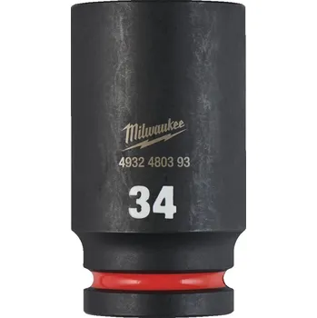 Gola hlavice MILWAUKEE Průmyslové hlavice Shockwave 3/4" HEX 34mm dlouhé