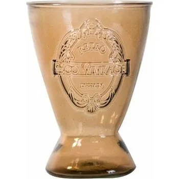 Sklenice Mediterranea Lifestyle ECO Sklenice na víno ECOVINTAGE 0,4L , hnědá (balení obsahuje 6ks) (DOPRODEJ)|Ego Dekor