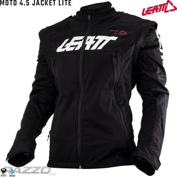 Moto bunda Pánská enduro bunda Leatt Moto 4.5 Lite Jacket Black 2025 XXXXL