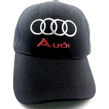 Kšiltovka Kšiltovka Audi černá s červenou výšívkou