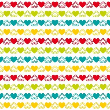 Softshell potisk vzor č. 34, srdíčka, metráž, látka funkční materiál