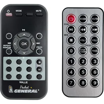 Dálkový ovladač General AUNA Wallie, 1003322,10033228 - dálkový ovladač duplikát