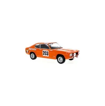 autíčko Ford Capri Mk I 2600 GT n. 203 Rallye Monte Carlo 1973