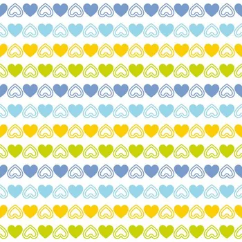 Softshell potisk vzor č. 38, srdíčka, metráž, látka funkční materiál