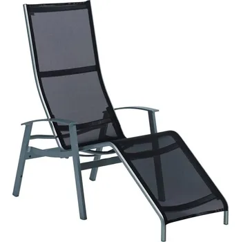 Zahradní lehátko Karasek Sklopné lehátko s područkami California Top, Karasek, rám lakovaný hliník barva dle vzorníku, výplet Karatex dle vzorníku