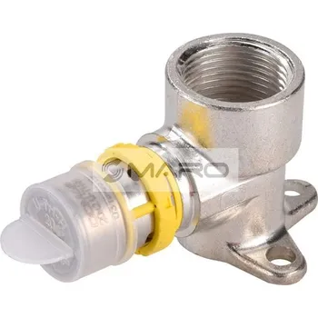 rozdělovač topení Comap Multiskin-Gas Nástěnka lisovací jednoduchá nízká, mosaz, plyn 16 mm - 1/2" h=40, 7473GG1612