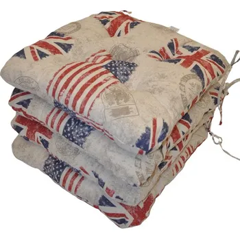 Podsedák Sedák UNI Maxi - set 4 kusů Motiv vlajky