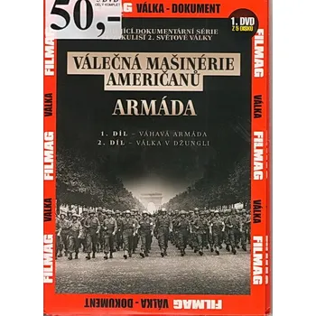 DVD film Válečná mašinérie Američanů 5x DVD (kompletní série 1-10 díl)