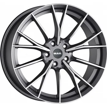 Disk Alu kola MAK fabrik gun metallic mirror 8,5x19" 5x112 ET25 66,6