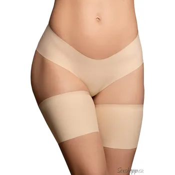Stahovací kalhotky Neviditelné samodržicí stehenní pásky Bye Bra, tělové, XL