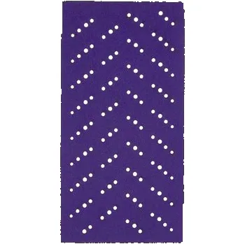 Brusný kotouč 3M Cubitron II Hookit brusný arch fialový 737U, 115 mm x 225 mm, perforované Zrnitost: 120+