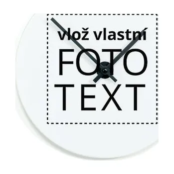 Hodiny Hodiny skleněné s vlastním potiskem