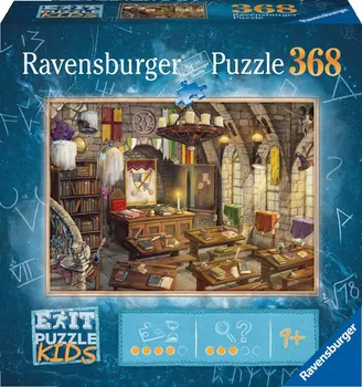 Puzzle Ravensburger Exit Kids Puzzle: Kouzelnická škola 368 dílků
