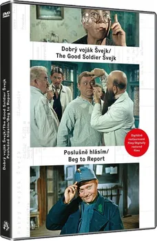 DVD film Dobrý voják Švejk/Poslušně hlásím Kolekce (2020) 2DVD