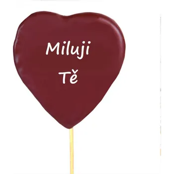 Svatební dekorace Ananasové srdce Miluji Tě