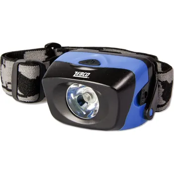 Čelovka Vodotěsná čelová lampa Zebco