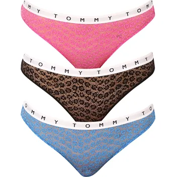Kalhotky 3PACK dámské kalhotky Tommy Hilfiger vícebarevné (UW0UW02522 0VH) M UW0UW02522 0VH Možnost vrácení zboží ZDARMA do 120 dnů!