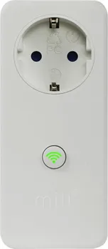Elektrická zásuvka MILL Dálkově ovládaná zásuvka s Wi-Fi bílá