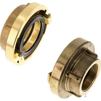 Hadicová spojka STORZ MS IG - mosazná přípojka (A110) vnitřní z. G 4", KA133, 16 Bar DIN 86204