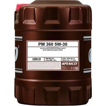 Motorový olej PEMCO 360 5W-30 C4 20L