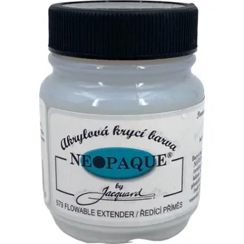 Speciální výtvarná barva Jacquard Nemetalická krycí barva Neopaque 579 ŘEDÍCÍ PŘÍMĚS