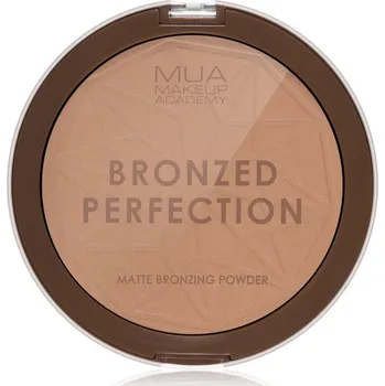 Přípravek na tvář MUA Makeup Academy Bronzed Perfection bronzer s matným efektem odstín Sunset Tan 15 g