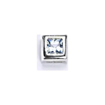 Přívěsek Stříbrný přívěšek s akvamarínem, P 1030
