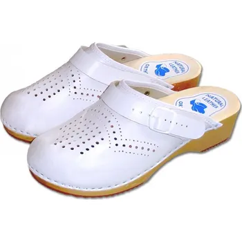 Dámské válenky Ovčí věci Dámské ortopedické dřeváky bílé Velikost: 42