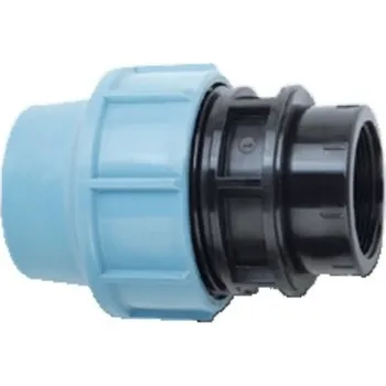 Vodovodní potrubí Gama PE Polyethylenová tvarovka přechod s vnitřním závitem 32x1" Polyš