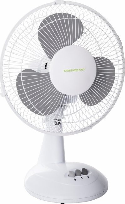 KANLUX 23810 VENETO-23GR Stolní ventilátor - 2 rychlosti - bílý