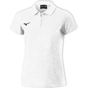 Dámské tričko Dámské tričko Mizuno Shizuoka Free Time Polo W / White Velikost: 3XL