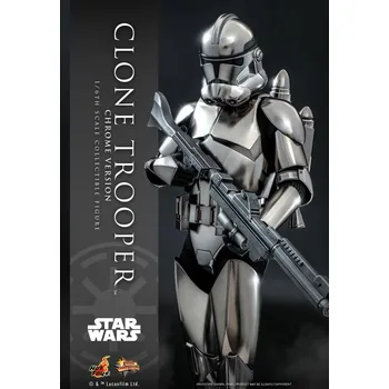 Figurka Star Wars - sběratelská figurka Clone rooper (Chrome Version) 2022 Convention Exclusive 30 cm