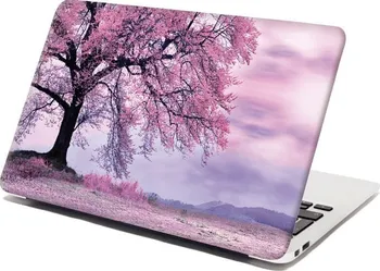 Samolepka Sablio Samolepka na notebook růžový strom 38 x 26 cm