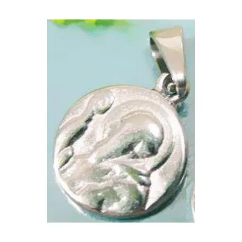 Přívěsek Ocelový šperk 13mm - s náboženským motivem - přívěsek