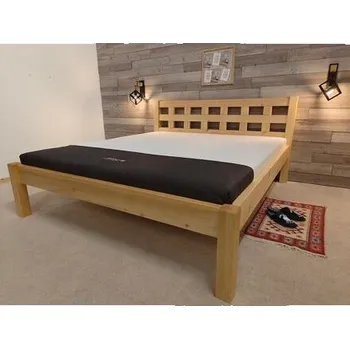 Ložnicová sestava Postel KSENIA povrchová úprava - kk Bezbarvý lak rozměr 160x200