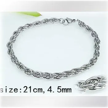 Řetízek Náramek na ruku 20cm dlouhý z oceli