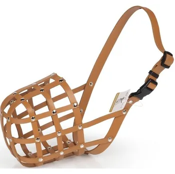 Tommi Náhubek kožený hnědý, č. 5