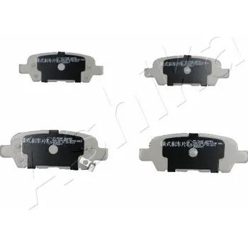 Brzdová destička Sada brzdových destiček, kotoučová brzda ASHIKA 51-01-154