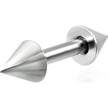 Piercing Malý piercing stříbrné barvy