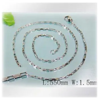 Řetízek 55cm řetízek ocelový s šířkou 1,5mm