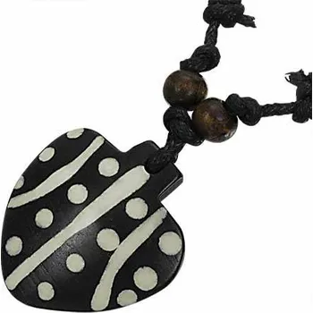 Náhrdelník Srdce s tečkami - náhrdelník