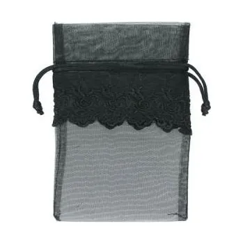 Dárková taška Dárkový sáček - tmavě černý