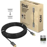 Club3D Kabel prodlužovací HDMI AOC kabel 8K60Hz (M/M), 4K120Hz, 20m, černá