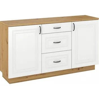 Komoda Komoda 2D3S FEDERICO dub artisan/bílá