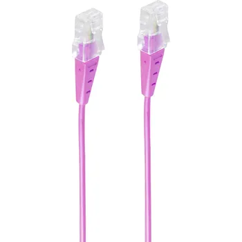 Shiverpeaks ISDN kabel [1x RJ45 zástrčka - 1x RJ45 zástrčka] 3 m purpurová