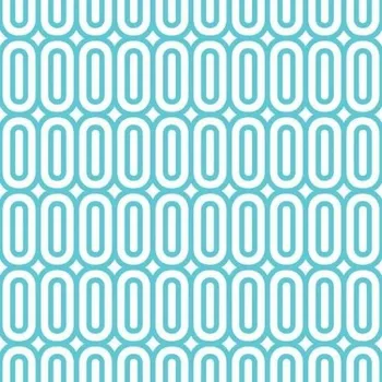 Tapeta Tyrkysová geometrická vliesová tapeta na zeď, 2260005, Barcelona, Floral Kingdom, Vavex