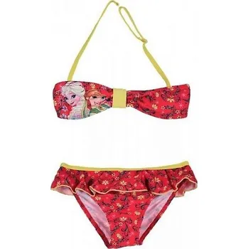 Dívčí plavky Frozen (Ledové království) Dívčí dvoudílné PLAVKY FROZEN, fuchsiové Velikost: 110